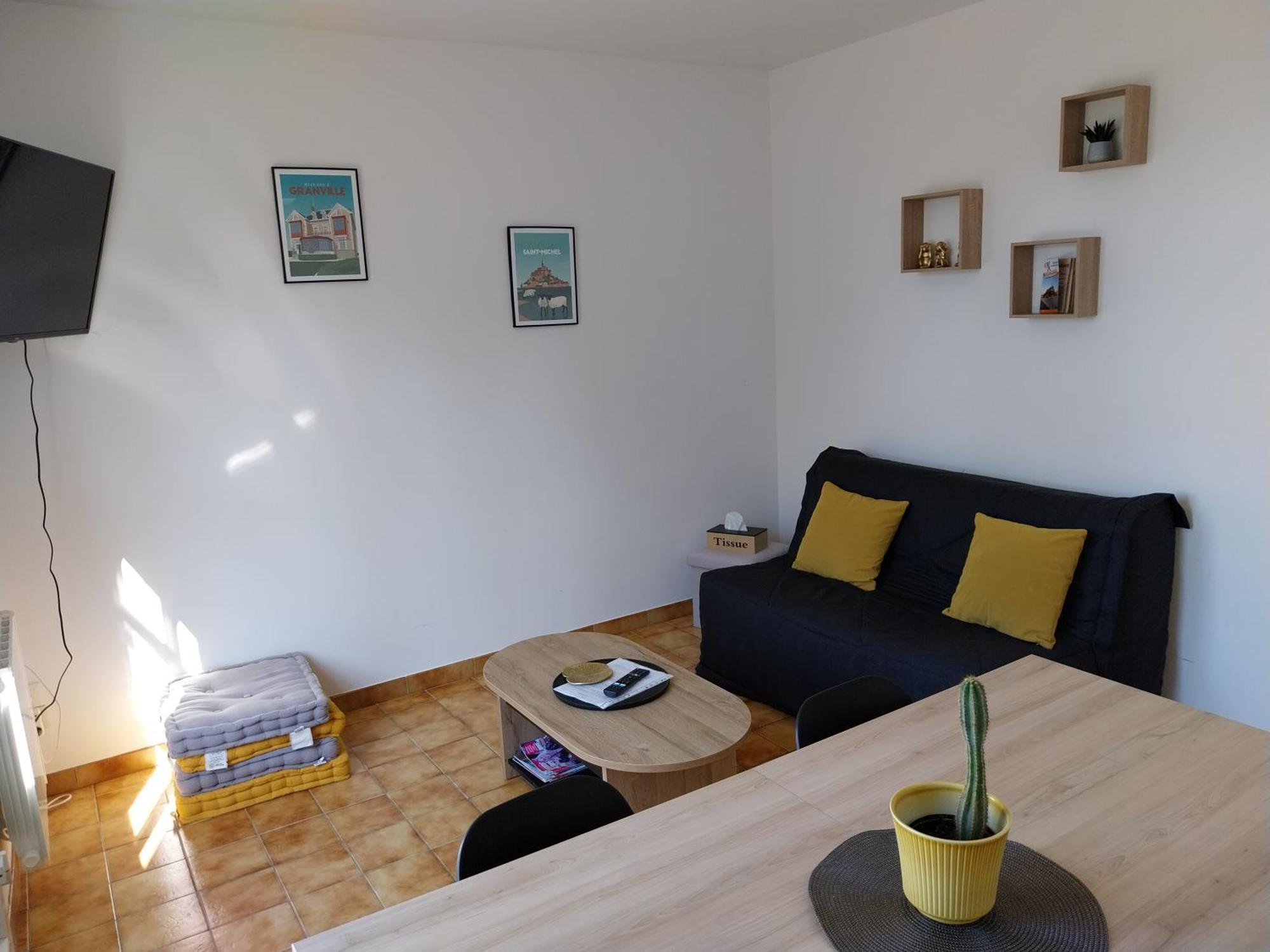 Maison Chaleureuse Avec Terrasse Et Vue Baie Avranches Buitenkant foto